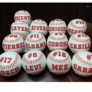 Personalized Baseball With Team Name